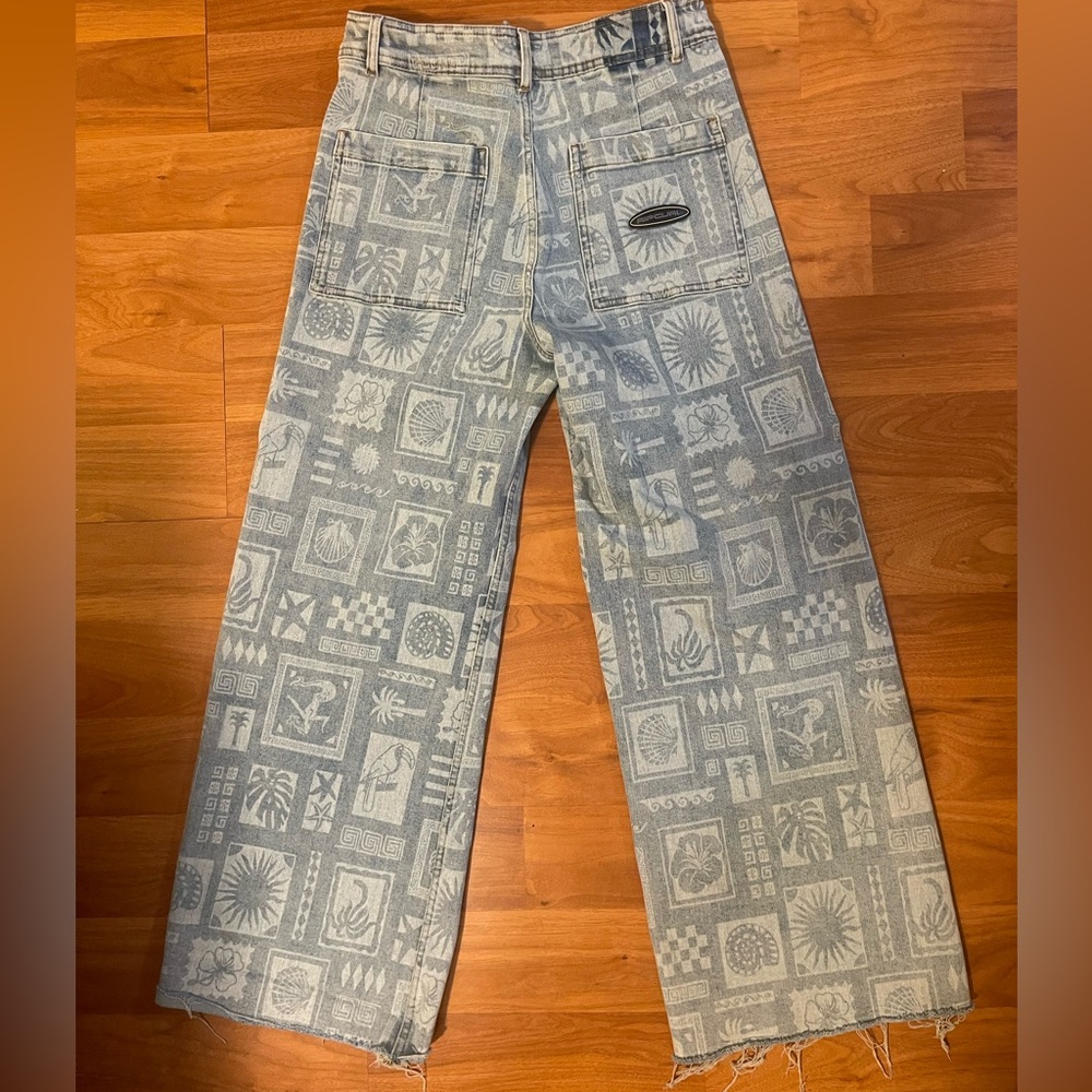 Rip Curl Beach Party Holiday Wide Leg Jeans - Picture 3 of 5